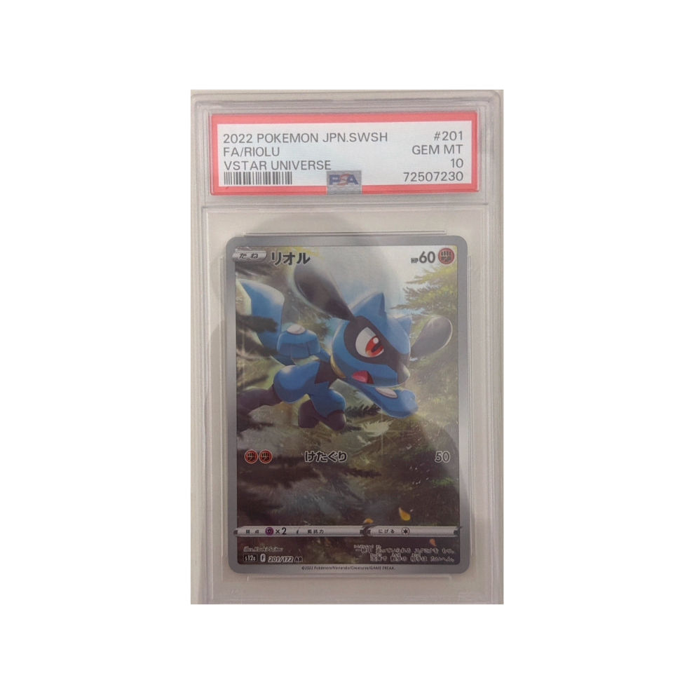 Pokémon - PSA 10 Riolu AR