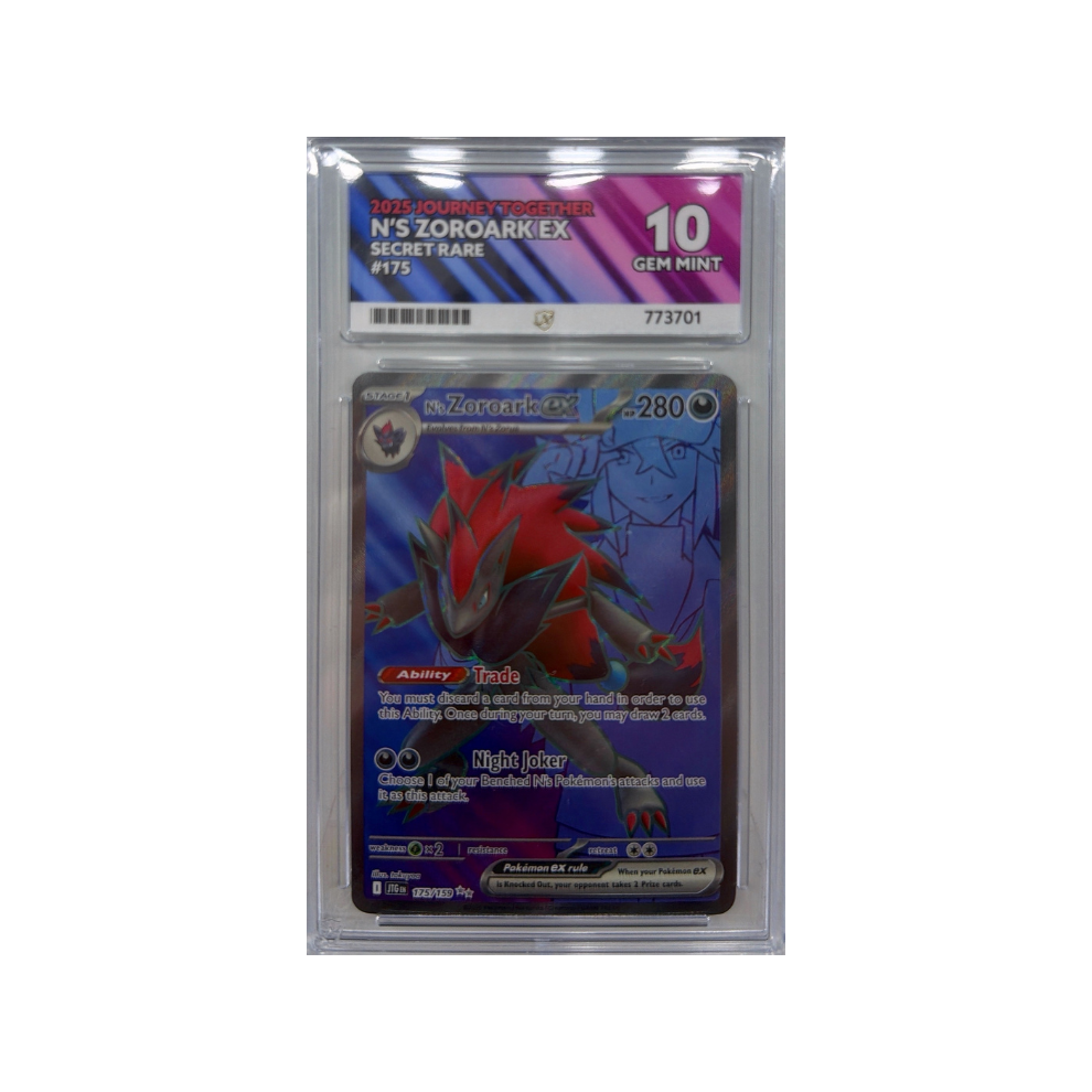 Pokémon - ACE 10 N`s Zoroark EX SR JOURNEY TOGETHER