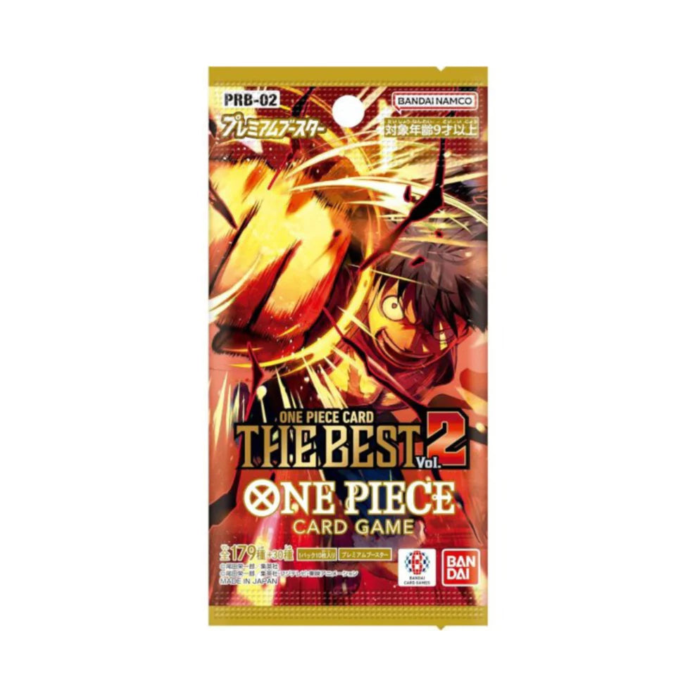 One Piece The Best vol. 2 PRB-02 Premium Booster Box JP